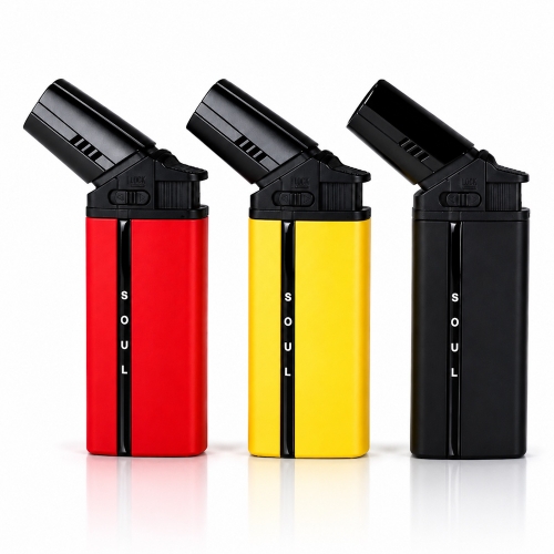 (x6) BRIQUET TORCHE DE POCHE SOUL