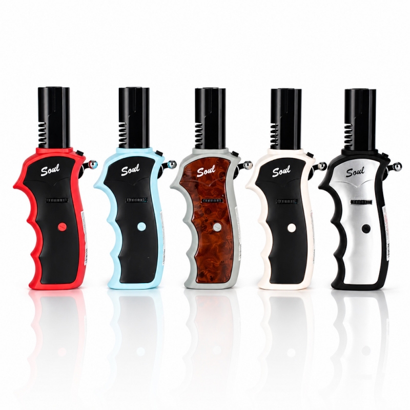 (x6) BRIQUET TORCHE DE POCHE SOUL