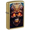 ZIPPO SKULL DESIGN