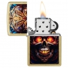 ZIPPO CONCEPTION DE TÊTE DE MORT