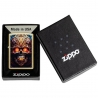 ZIPPO CONCEPTION DE TÊTE DE MORT