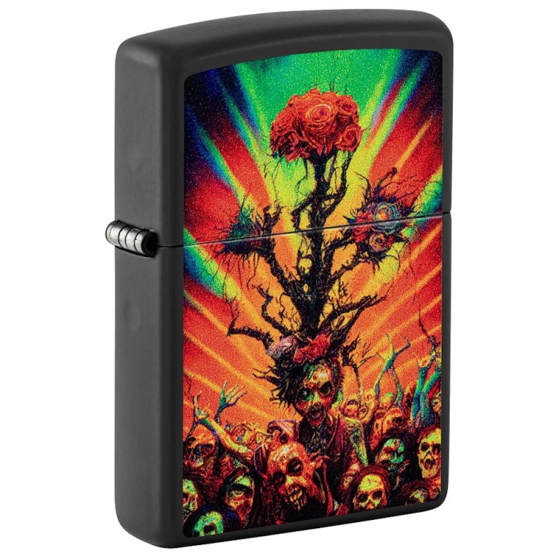 ZIPPO DESIGN ABSTRAIT DE ZOMBIE