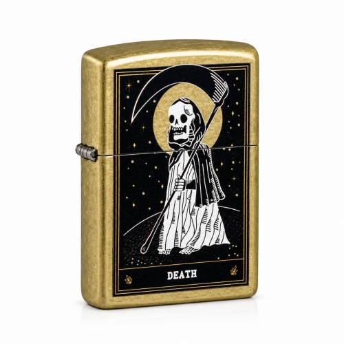 ZIPPO CONCEPTION DE CARTE DE DÉCÈS