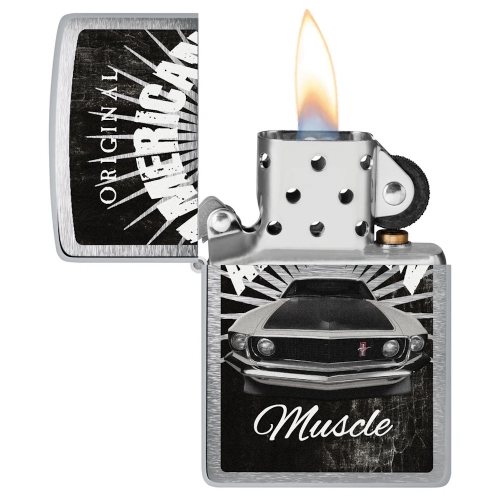 ZIPPO FORD MUSCLE AMÉRICAIN ORIGINAL