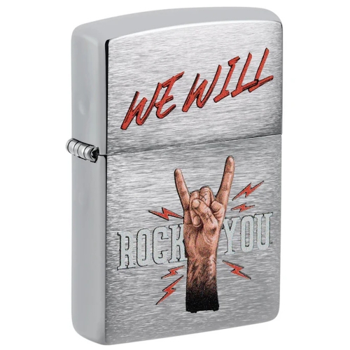ZIPPO CONCEPTION WE WILL ROCK YOU