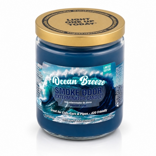 13OZ CANDLE JAR - OCEAN BREEZE