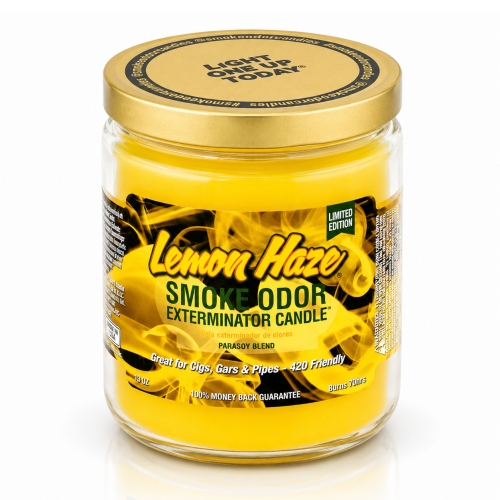 13OZ CANDLE JAR - LEMON HAZE