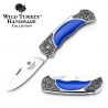 7.5" WILD TURKEY HANDMADE MANUAL FOLDING KNIFE