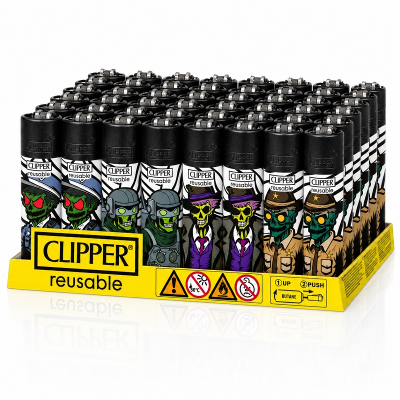 48CT - BRIQUETS CLIPPER ZOMBIE FORCE
