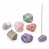 NATURAL CRYSTAL STONE INCENSE BURNER