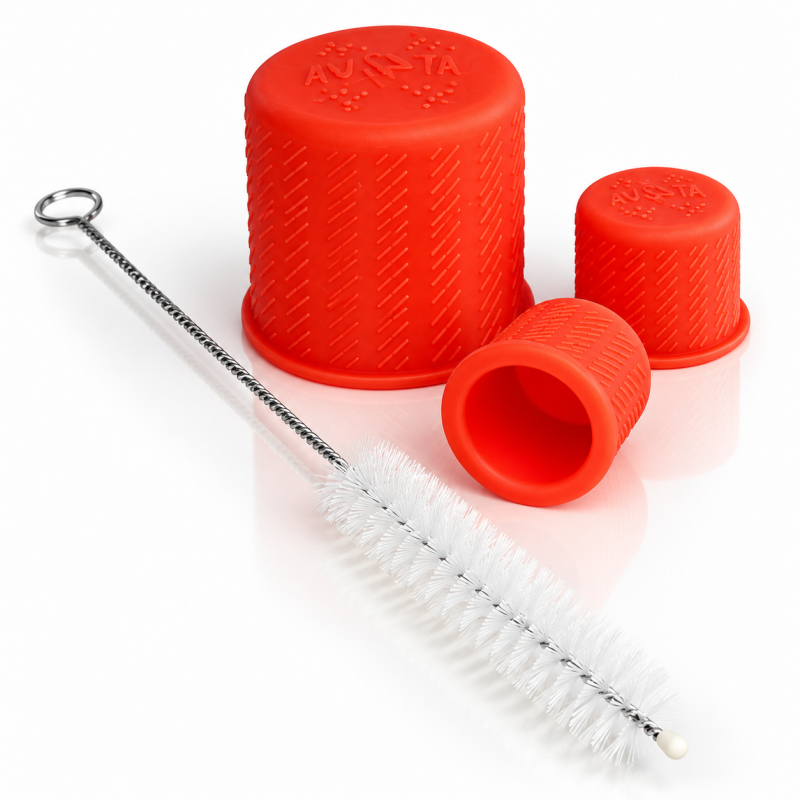 KIT DE BOUCHONS DE NETTOYAGE POUR BONG EN VERRE
