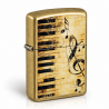 ZIPPO CONCEPTION DE PIANO ET DE NOTES