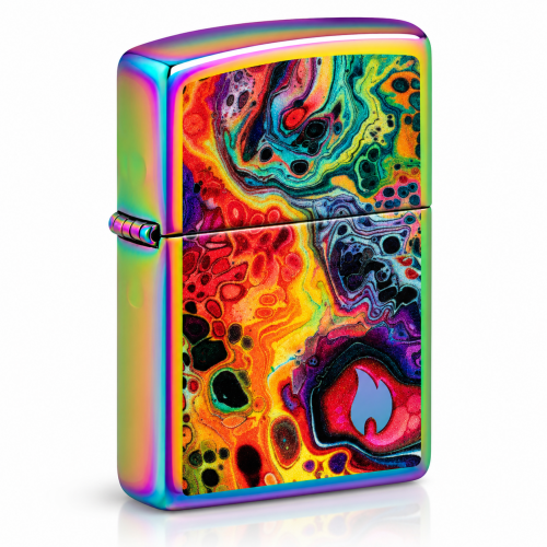 ZIPPO ABSTRACT DESIGN