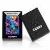 ZIPPO FLORAL LEOPARD