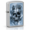 ZIPPO CRÂNE MÉTALLIQUE