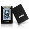 ZIPPO METALLIC SKULL