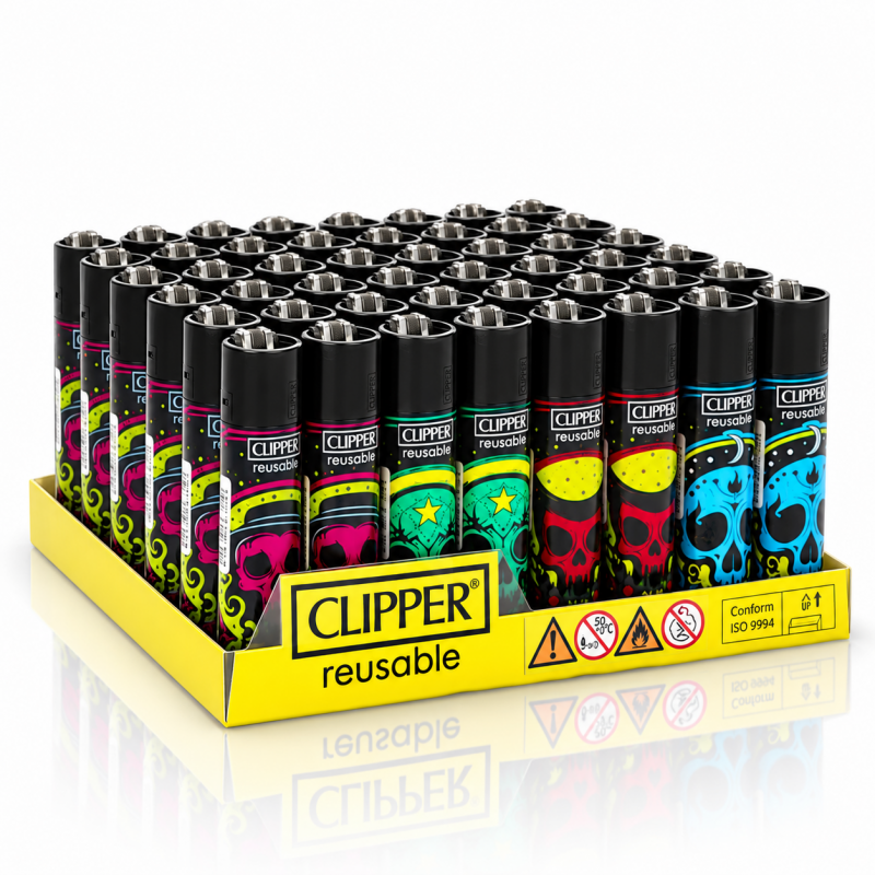 CLIPPER CRÂNES NOIRS MAGIQUES 48'S