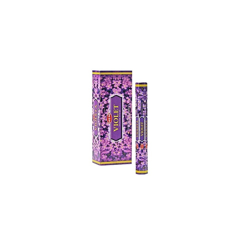 (X6) 20G HEM INCENSE - VIOLET