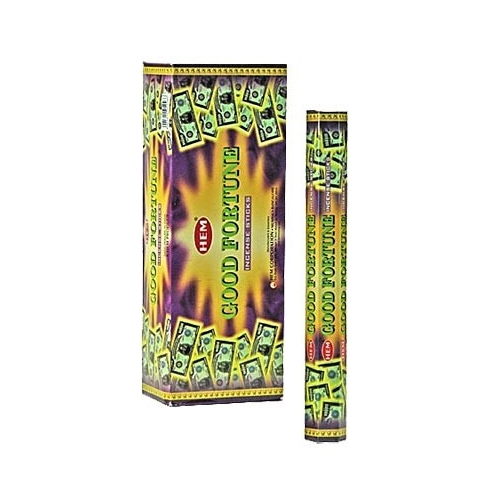 (X6) 20G HEM GOOD FORTUNE INCENSE