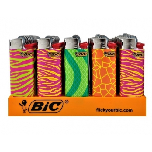 (50x) BIC LIGHTERS - ANIMALS
