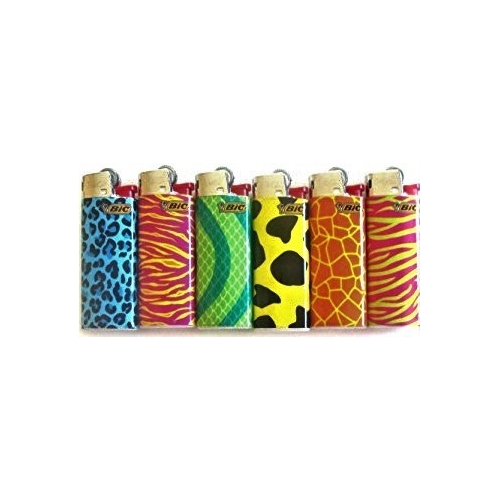 (50x) BIC LIGHTERS - ANIMALS