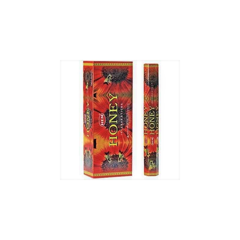 (X6) 20G HEM HONEY INCENSE