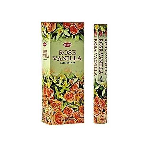 HEM VANILLA ROSE INCENSE
