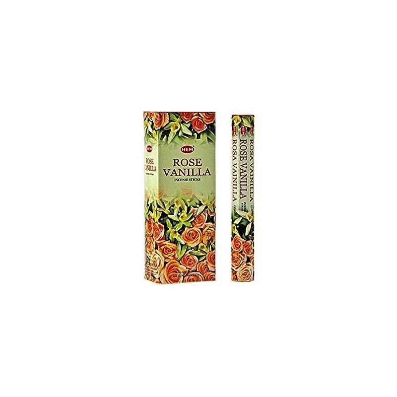 (X6) 20G ENCENS HEM - VANILLA ROSE
