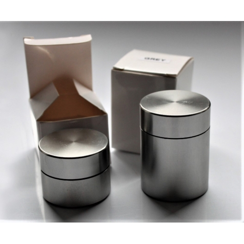 Meds Air-tight metal storage container