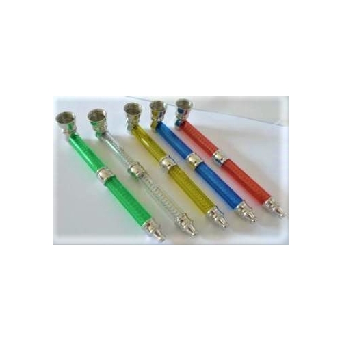 Pipe metal/acrylic 12cm