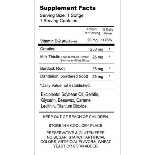 STRIP SOFTGEL 1CT DETOX