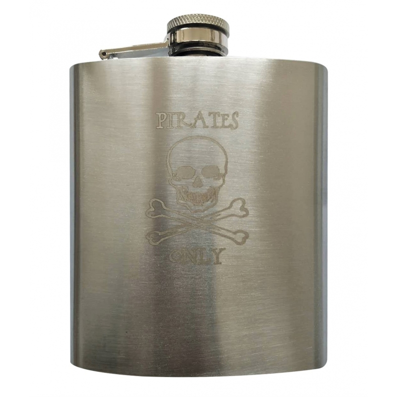 Flask squelette 7oz