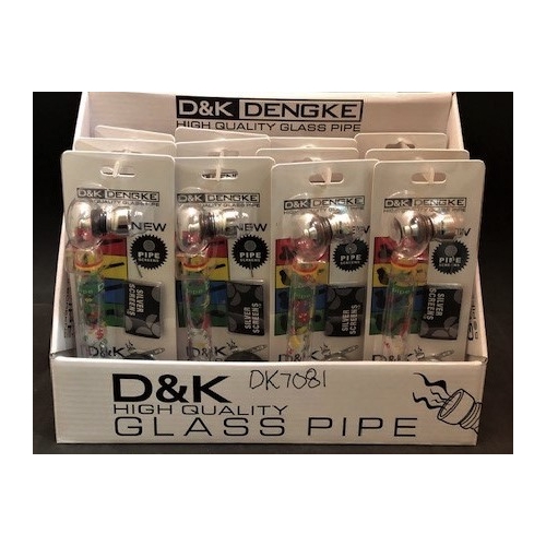 PYREX -METAL COMBO PIPE 6'' + GRINDER + SCREENS