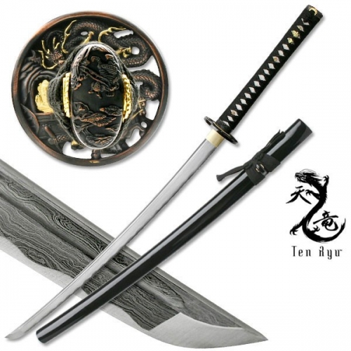 ÉPÉE DE SAMOURAI MAIN FORGÉ 31.5 "GLOBAL