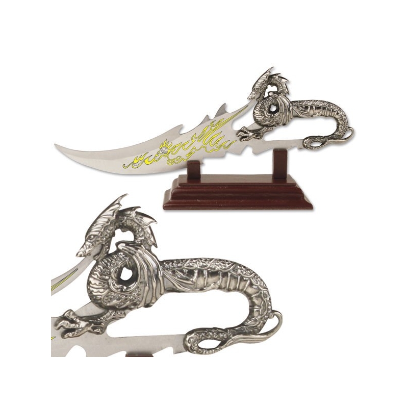 FANTASY DRAGON KNIFE DISPLAY 7.5" OVERALL
