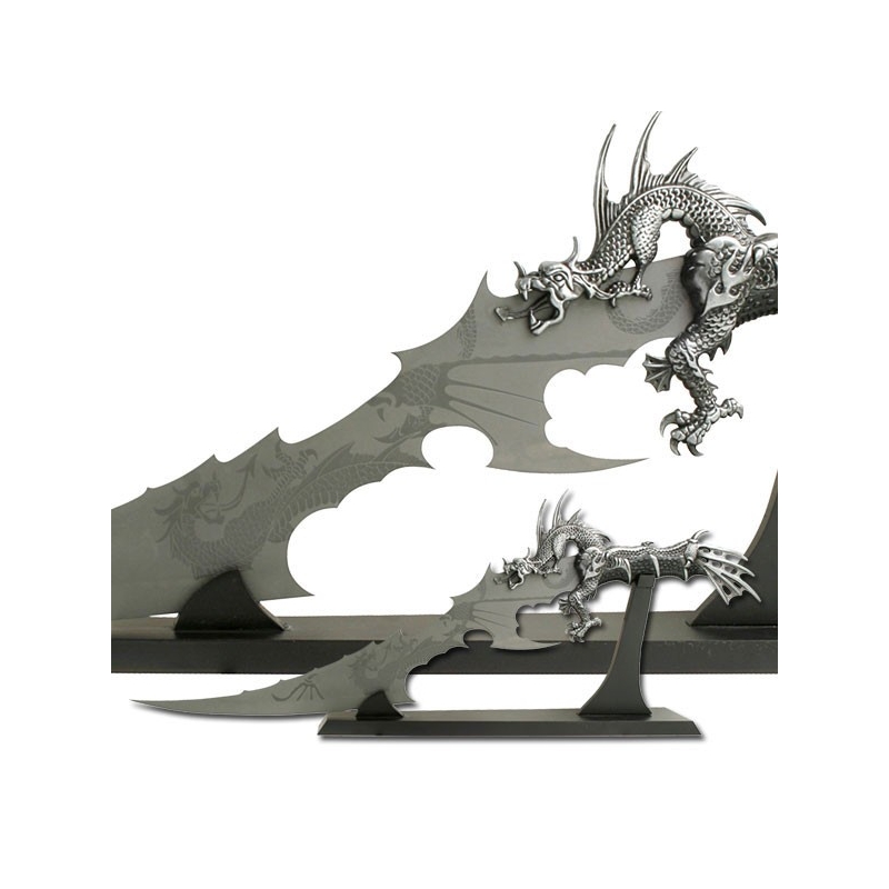 AFFICHE DE COUTEAU FANTASY DRAGON 26 "GLOBAL