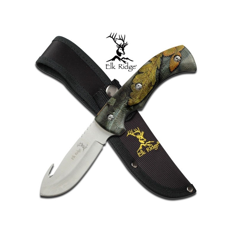 Elk Ridge FIXED BLADE KNIFE 8.75" OVERALL