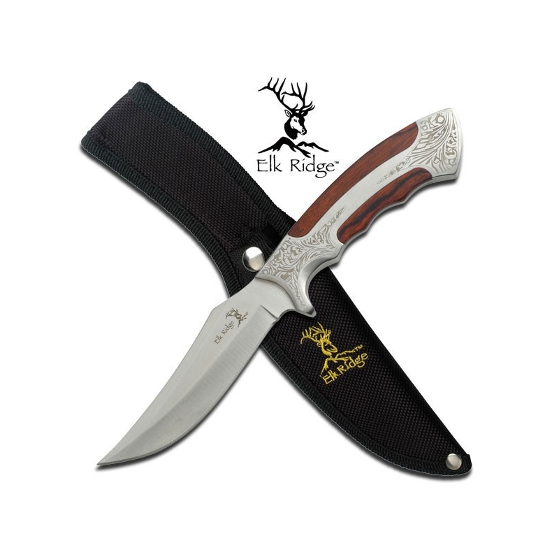 ELK RidgeCOUTEAU À LAME FIXE 9.8 "GLOBAL