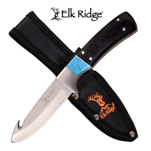 6.85" ELK RIDGE FIXED BLADE KNIFE