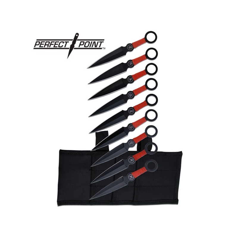 PERFECT POINT THROWING KNIFE SET 6.25" OVERALL