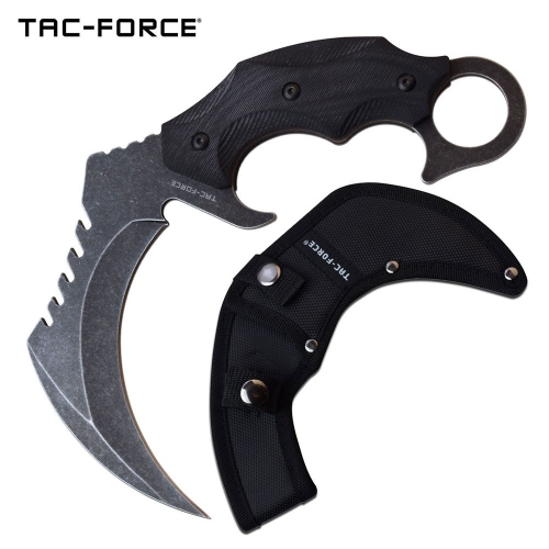 COUTEAU À LAME FIXE TAC-FORCE