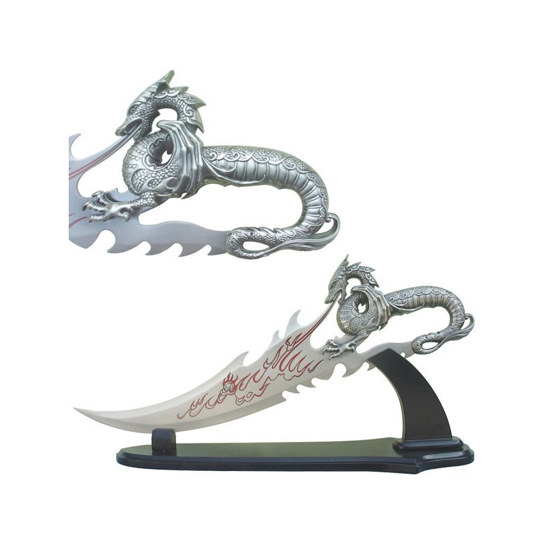 FANTASY FIXED BLADE KNIFE 21.5" OVERALL