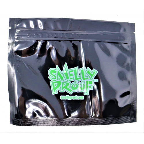 (10x) BLACK SMELLYPROOF SMALL 6*4''