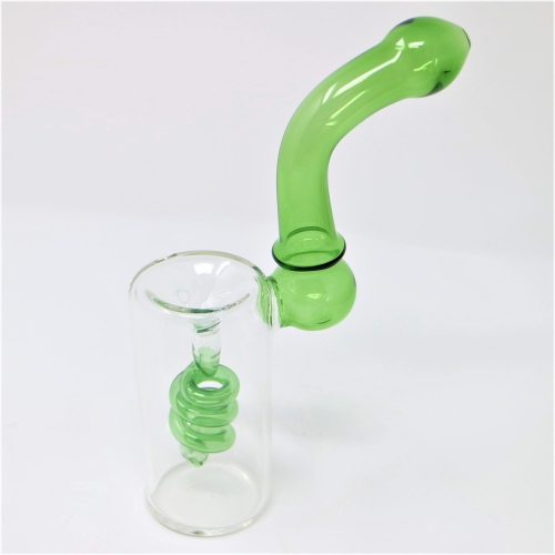 GLASS BLUNT BUBBLER 420 Panda distribution