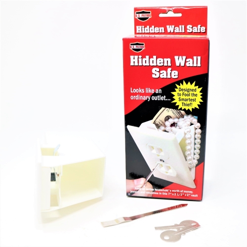 stash safe wall plug