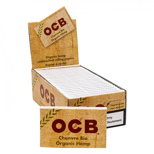 OCB ORGANIC HEMP SINGLE-WIDE DOUBLE 25/100