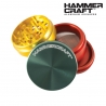 HAMMERCRAFT ANODIZED ALUMINIUM GRINDER POLLINATOR 4PC