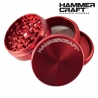 HAMMERCRAFT ANODIZED ALUMINIUM GRINDER POLLINATOR 4PC