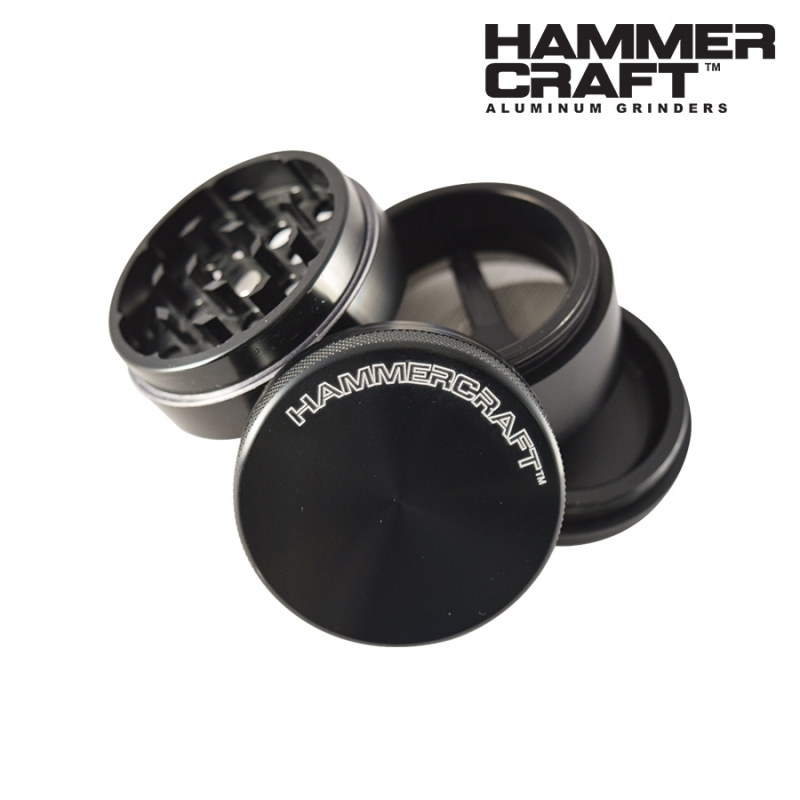 HAMMERCRAFT ANODIZED ALUMINIUM GRINDER POLLINATOR 4PC