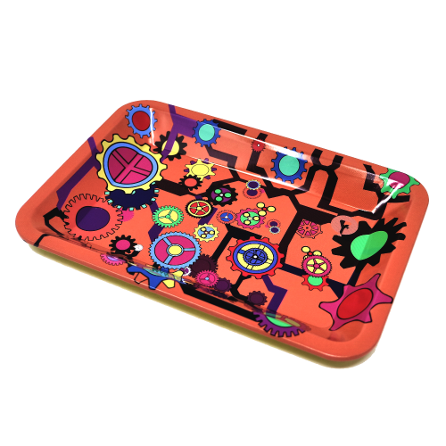 Pinky Gears Rolling tray